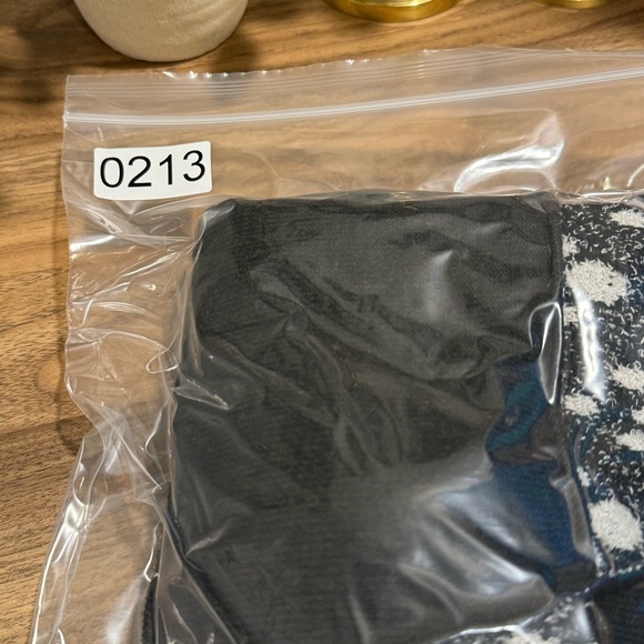 Ali Miles Size XL 3/4 Sleeves Cowl Neck Tunic Sweater Abstract Artsy Lagenlook - Picture 6 of 6